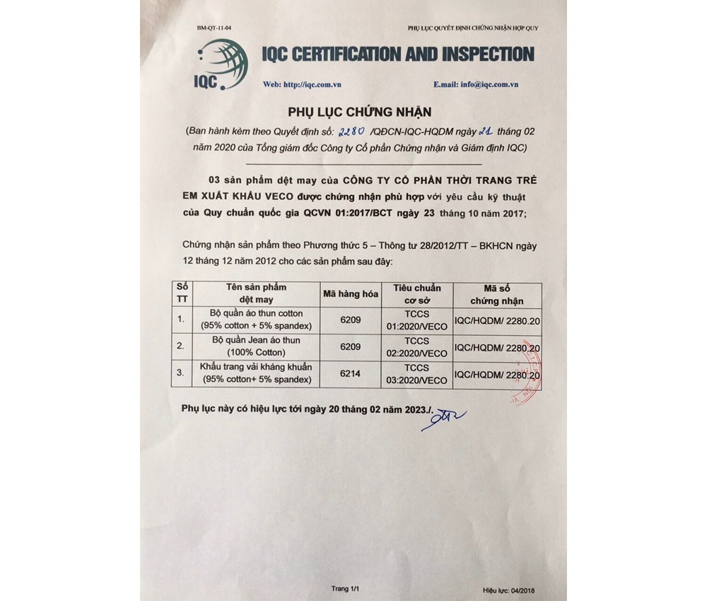 Khẩu trang vải kháng khuẩn Veco